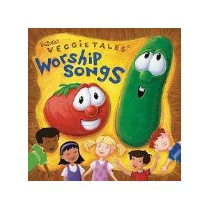  Veggie Tales   Worship Songs CD Toys & Games