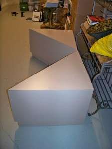   Triangle Formica Corner Tables Modern Square Local Pick Up Palm Beach