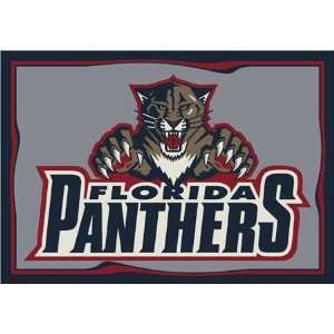  NHL Team Spirit Rug   Florida Panthers