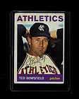 1964 Topps #447 TED BOWSFIELD Card SIGNED PSA/DNA Athle