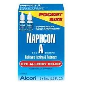  Naphcon a Eye Drops Pocket Size 2x5 Ml Health & Personal 
