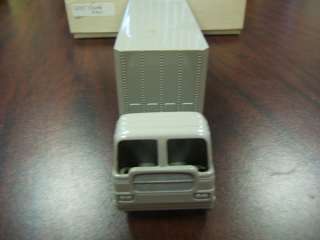 Winross GTE tractor trailer gray diecast  