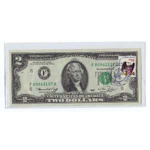 Series 1976 $2 Federal Reserve Note 
