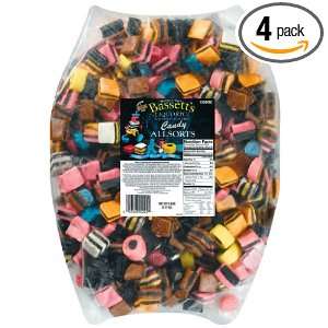Bassetts Allsorts Licorice, 5 Pound Bags (Pack of 4)  