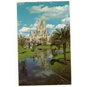 Walt Disney World Magic Kingdom Cinderella Castle 3x5 Postcard 0110 