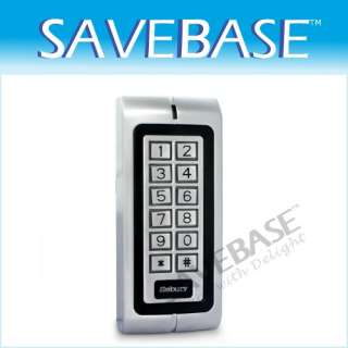 Metal RFID Reader Keypad Access Control Of Bright Chrom Easy To 