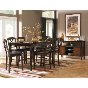  Homelegance Kinston Counter Height Table and 6 Counter 