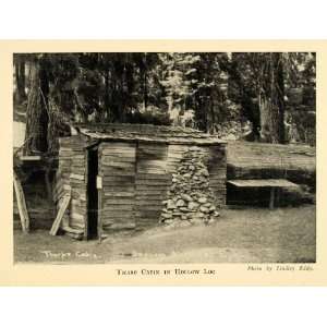 Print Hale Tharp Cabin Sequoia National Forest Discoverer Giant Forest 