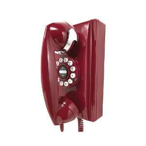 Dreyfuss Wall Phone in Red by Crosley Radio 