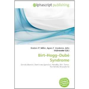  Birt Hogg Dubé Syndrome (9786134049580) Books