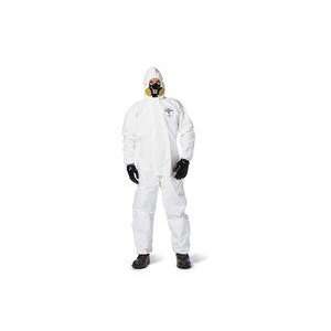  Dupont Personal Protection Tychem Sl Coveralls W/ Attached 