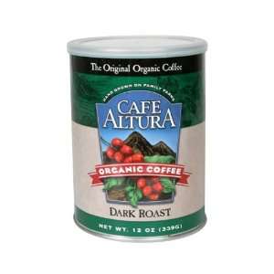 Cafe Altura Dark Roast, 12 Ounce (Pack of 6)  Grocery 