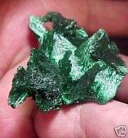 Natural Gem Malachite Crystal Mineral Display Specimen  