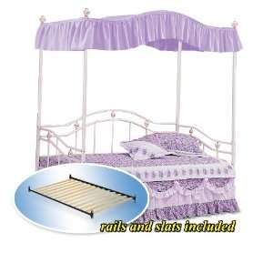  Lavender Princess Canopy Set White Twin Day Bed Day Bed 