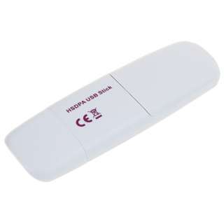  Card USB 2.0 Wireless Modem Adapter with TF Card Slot   White  