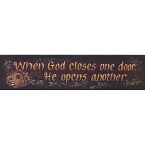  God Opens Doors by Gail Eads 20x5
