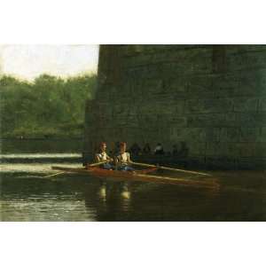 Hand Made Oil Reproduction   Thomas Eakins   24 x 16 inches   The 
