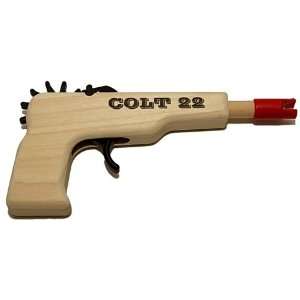 Rubberband Shooter   Colt 22 Pistol