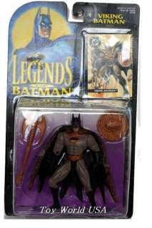Legends of Batman action figure. Includes Official Collectors Card.