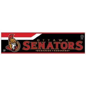   NHL Hockey Ottawa Senators Bumper Sticker (2 Pack)