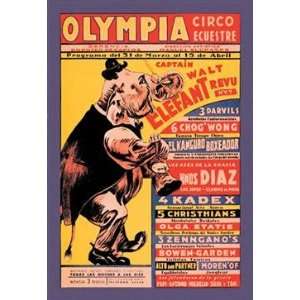   Poster/Decal   Olympia Circo Ecuestre Olympia Circus