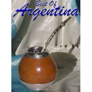  ARGENTINA mate, for yerba mate herb tea, with nickel and 