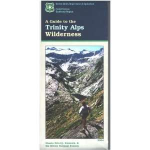 Map Trinity Alps Wilderness Forest Service 9781593514211  
