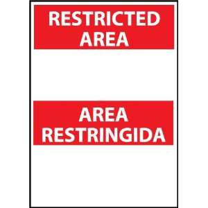  SIGNS AREA RESTRINGIDA BLANK