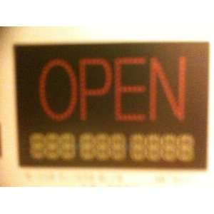  LED Open Sign with Settable Phone Number Function 