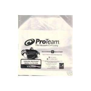  ProTeam Vacuum Microfiltration Bags 5 Pack VX2000
