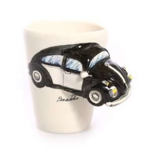  VW Beetle 3D Ceramic Mug   Black