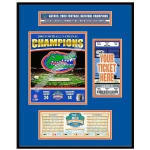  Florida Gators BCS National Champions 2008 My Ticket 