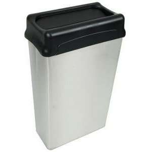  22 Gallon Stainless Steel Rectangular Waste Receptacle 