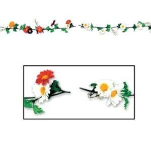  Daisy Garlands (asstd white & multi color) Party Accessory 