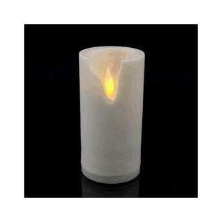  Smart Candle Indoor/Outdoor LED Silicone Photocell Pillar 