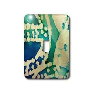  Florene Abstract Patterns   Pretty in Aqua   Light Switch 