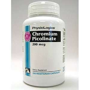  Physiologics Chromium Picolinate 250 Veggie Tablets 