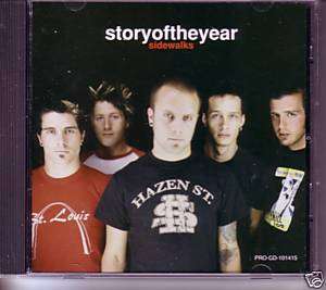 STORY OF THE YEAR Sidewalks RARE PROMO DJ CD Single 03  