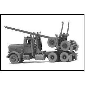   Peterbuilt 359 Tractor w/Skeleton Logging Trailer Kit Toys & Games