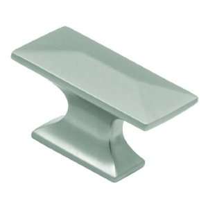  Belwith Bungalow P2151 PN Rectangle Pearl Nickel Knob 