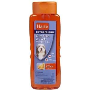 Ultra Guard Rid Flea & Tick Shampoo   Fresh Citrus (Quantity of 4)