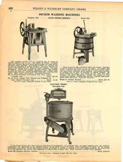 1931 Decker Knoxall Hand Powered Washing Machines ad  