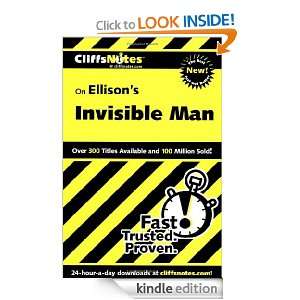 On Ellisons The Invisible Man (Cliffs Notes) (CliffsNotes) Durthy A 