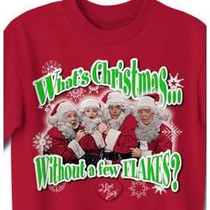   Lucy Christmas Sweatshirt Red Holiday Crewneck Lucy Ricky Fred Ethel