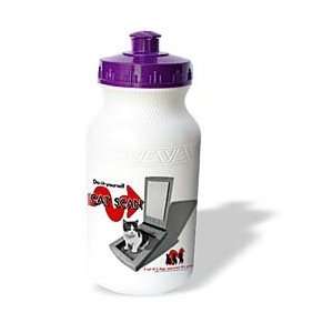   Graphics Funny Animals   Cat Scan   Water Bottles