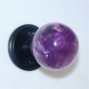 Myterra Hardware DK.PS60.AMET.10B.238 Gemstone Knob Amethyst