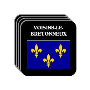  Ile de France   VOISINS LE BRETONNEUX Set of 4 Mini 