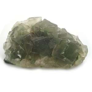  Rough Cut Fluorite Crystal Rock (280 gm) 