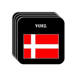  Denmark   VOEL Set of 4 Mini Mousepad Coasters 