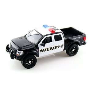  2011 Ford F150 SVT Raptor Sheriff 1/24 Toys & Games